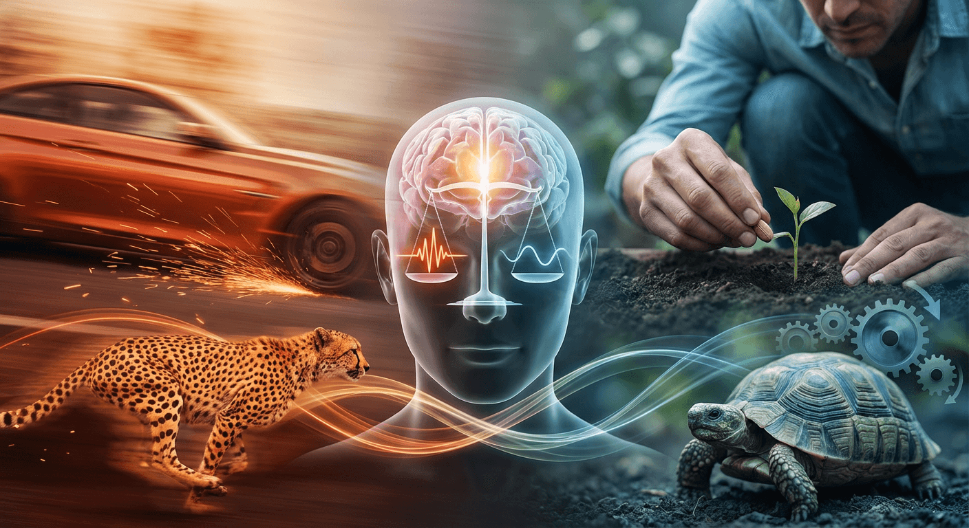 الســرعــة والــبطء